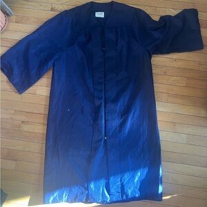 Navy Graduation Gown Size 5”7-5.9”